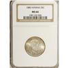 Image 3 : 1883 25C Hawaii Quarter MS66 NGC. This Premium Gem hap 