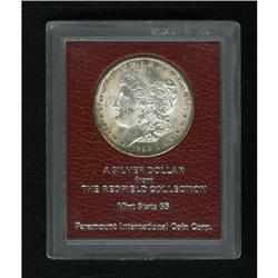 1890-S S$1 Paramount International MS65 (MS63). Ex: Re 