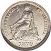 Image 1 : 1870 3C Three Cent Silver, Judd-797, Pollock-884, Low 