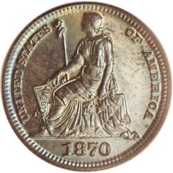 1870 H10C Half Dime, Judd-817, Pollock-906, High R.6, 