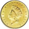 Image 1 : 1854 G$1 Type Two MS63 PCGS. The Type Two gold dollar 