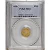 Image 3 : 1859-C G$1 MS61 PCGS. Variety 11-M. The 1859-C is a ch 