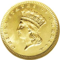 1878 G$1 MS67 S NGC. The U.S. Mint made a final attem 