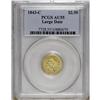 Image 3 : 1843-C $2 1/2 Large Date, Plain 4 AU55 PCGS. Variety 5 