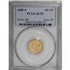 Image 3 : 1852-C $2 1/2 AU55 PCGS. This piece is an attractive e 