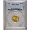 Image 3 : 1907 $2 1/2 MS65 PCGS. A lustrous Gem from the final y 