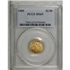Image 3 : 1909 $2 1/2 MS65 PCGS. This appealing Gem has a clean 