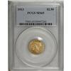 Image 3 : 1913 $2 1/2 MS65 PCGS. Even though this issue has the 