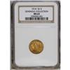 Image 3 : 1914 $2 1/2 MS63 NGC. Ex: Seminole Collection. Honey-g 