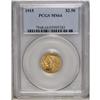 Image 1 : 1915 $2 1/2 MS64 PCGS. Well struck with satiny luster 