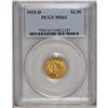 Image 1 : 1925-D $2 1/2 MS63 PCGS. This well struck honey-gold p 