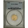 Image 1 : 1926 $2 1/2 MS63 PCGS. The softly lustrous yellow-oran 