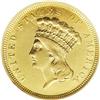 Image 1 : 1854-O $3 AU55 NGC. As the only three dollar gold piec 