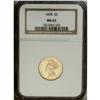 Image 3 : 1878 $3 MS63 NGC. This date is the popular choice of t 