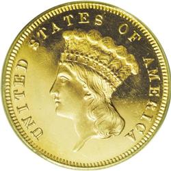 1875 $3 PR65 Deep Cameo PCGS. Like most rarities in th 