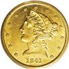 Image 1 : 1841 $5 AU58 PCGS. Just a few more than 15,000 of thes 