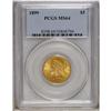 Image 1 : 1899 $5 MS64 PCGS. A sharply struck example with plent 
