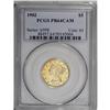 Image 3 : 1902 $5 PR64 Cameo PCGS. Sharply struck with unusually 