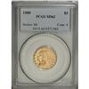 Image 1 : 1909 $5 MS62 PCGS. A satiny and unblemished light gold 
