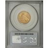 Image 2 : 1909 $5 MS62 PCGS. A satiny and unblemished light gold 
