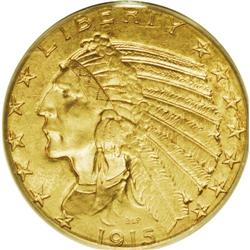 1915-S $5 MS63 PCGS 