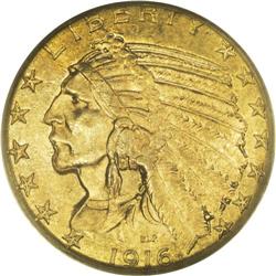 1916-S $5 MS63 PCGS 