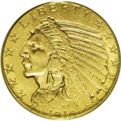 1916-S $5 MS63 PCGS. Jeff Garrett and Ron Guth (2006) 