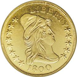 1800 $10 --Reverse Scratched--NCS. AU Details. Breen-68 