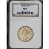 Image 1 : 1891-CC $10 AU55 NGC. This amber-gold piece has ample 