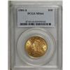 Image 1 : 1901-S $10 MS64 PCGS. The lustrous yellow-gold fields 
