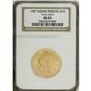 Image 3 : 1907 $10 Wire Rim MS63 NGC. 
