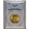 Image 1 : 1908 $10 Motto MS63 PCGS. This nicely struck wheat-gol 