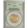 Image 3 : 1909-D $10 MS63 PCGS. The 1909-D is an overlooked Indi 
