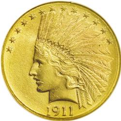 1911-D $10 MS63 NGC. 