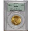 Image 1 : 1913 $10 MS63 PCGS. Solidly struck devices and pleasin 