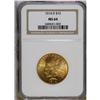 Image 1 : 1914-D $10 MS64 NGC. This highly lustrous yellow-gold 