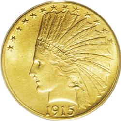 1915-S $10 MS63 PCGS 