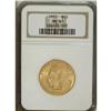 Image 1 : 1932 $10 MS61 NGC. This lustrous gold type coin has a 