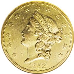 1852-O $20 AU53 NGC. The 1852-O is readily available i 
