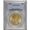 Image 3 : 1860-S $20 AU58 PCGS. Mint luster is essentially compl 