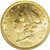 Image 1 : 1869 $20 AU55 NGC. Well struck with ample luster, this 