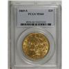 Image 3 : 1869-S $20 MS60 PCGS. The substantial mint luster has 