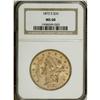 Image 3 : 1872-S $20 MS60 NGC. From the Type Two double eagles c 