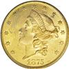 Image 1 : 1875 $20 MS62 PCGS. David Bowers (2004) writes that th 