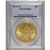 Image 3 : 1875-CC $20 MS62 PCGS. This fully lustrous Type Two Ca 