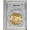 Image 1 : 1877 $20 MS62 PCGS. The 1877 issue commences the Type 