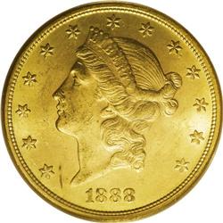 1888-S $20 MS63 PCGS. This is the optimal collecting g 