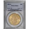 Image 3 : 1891-S $20 MS63 PCGS. Well struck aside from minor wea 