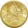 Image 1 : 1894 $20 MS64 NGC. Many of the finest survivors from t 