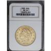 Image 3 : 1895 $20 MS64 NGC. This lovely near-Gem has khaki-gold 
